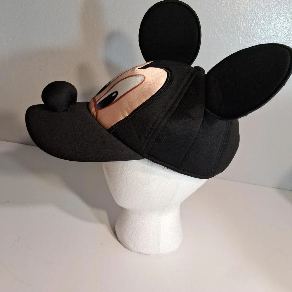 Kids Disney Mickey Mouse face and ears 3D novelty baseball cap